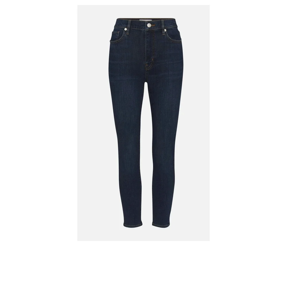 FRAME‎ Denim Le High Skinny Jeans Dark Wash Women's Size 31 Stretch